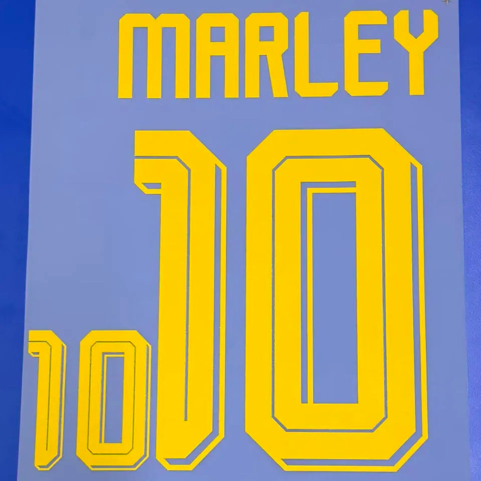 2026/27 Jamaica Away Black Player Version Soccer Jersey Detail 2