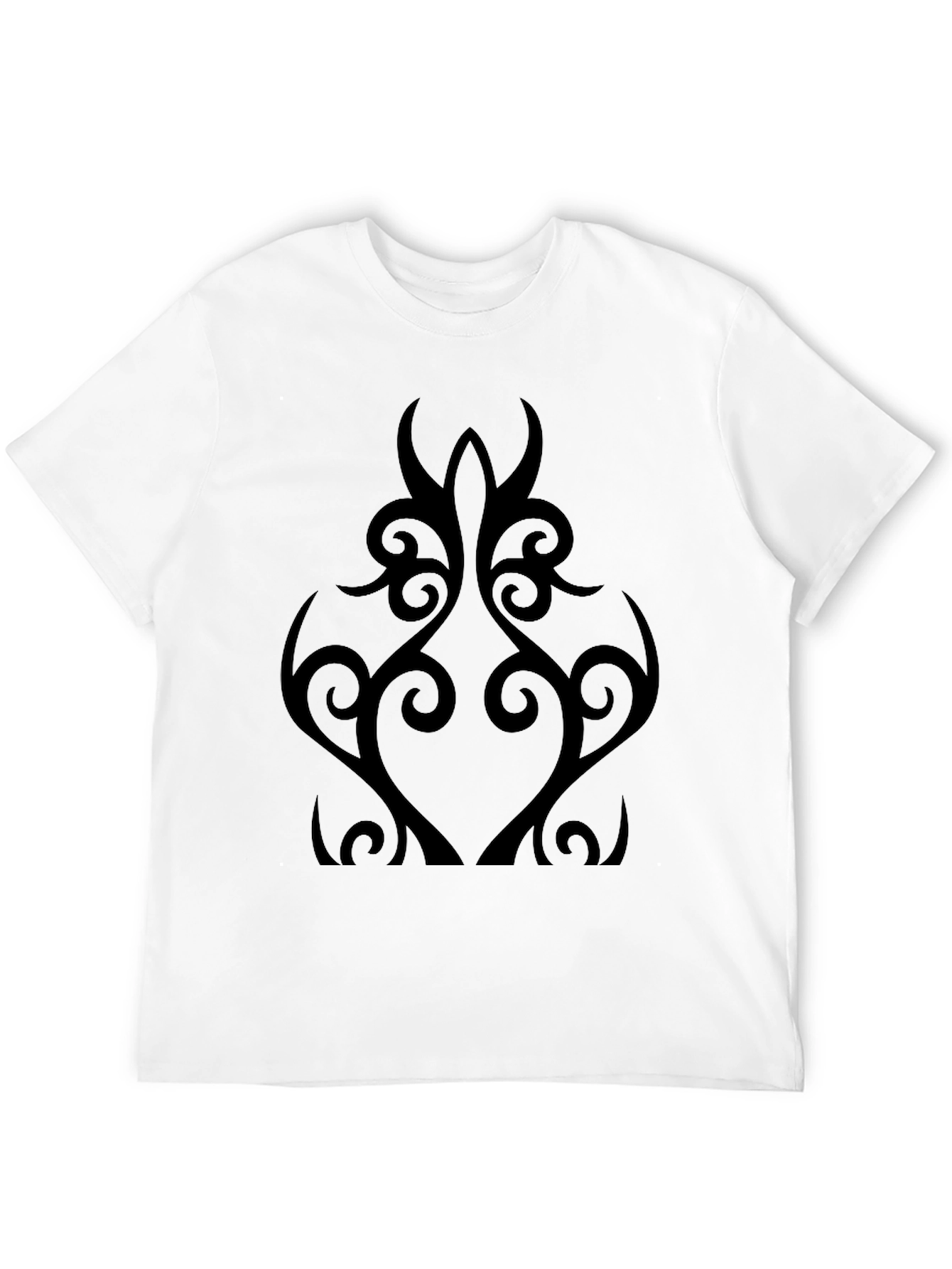 Tribal Graphic Black T-Shirt - Stylish Casual Wear