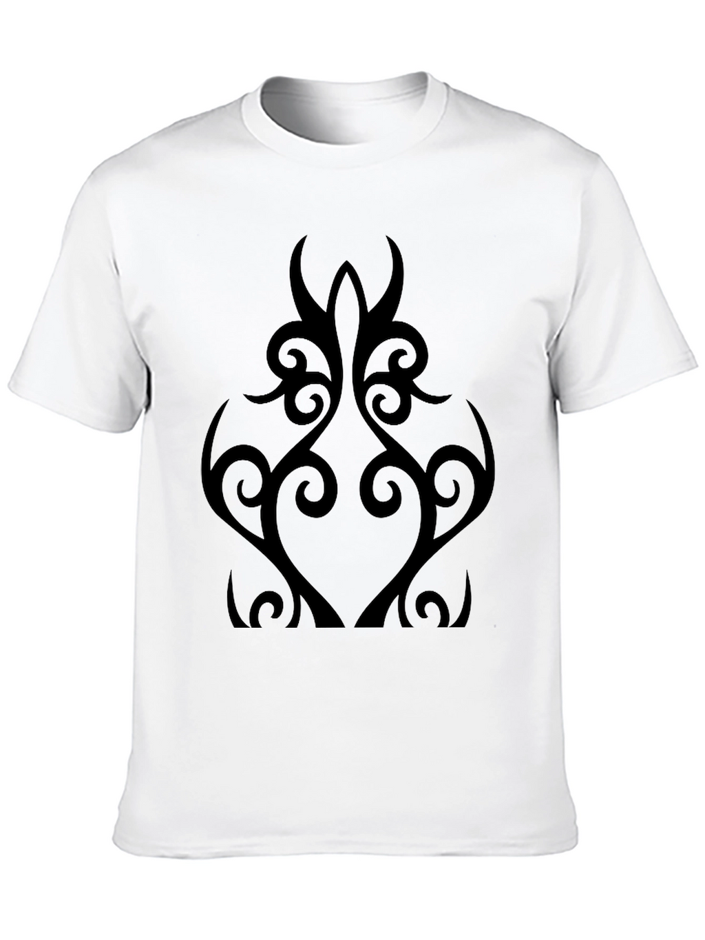 Tribal Graphic Black T-Shirt - Stylish Casual Wear