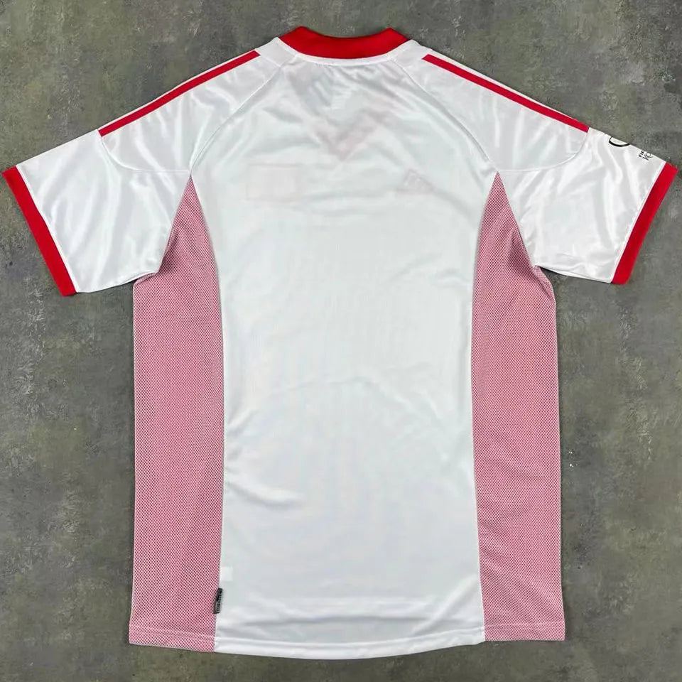 2002 China Away White Retro Soccer Jersey Back