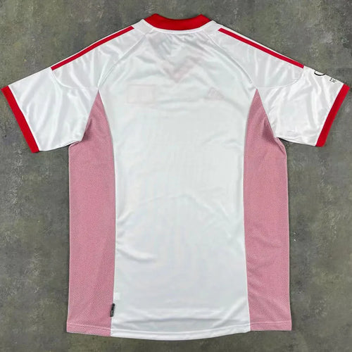 2002 China Away White Retro Soccer Jersey Back