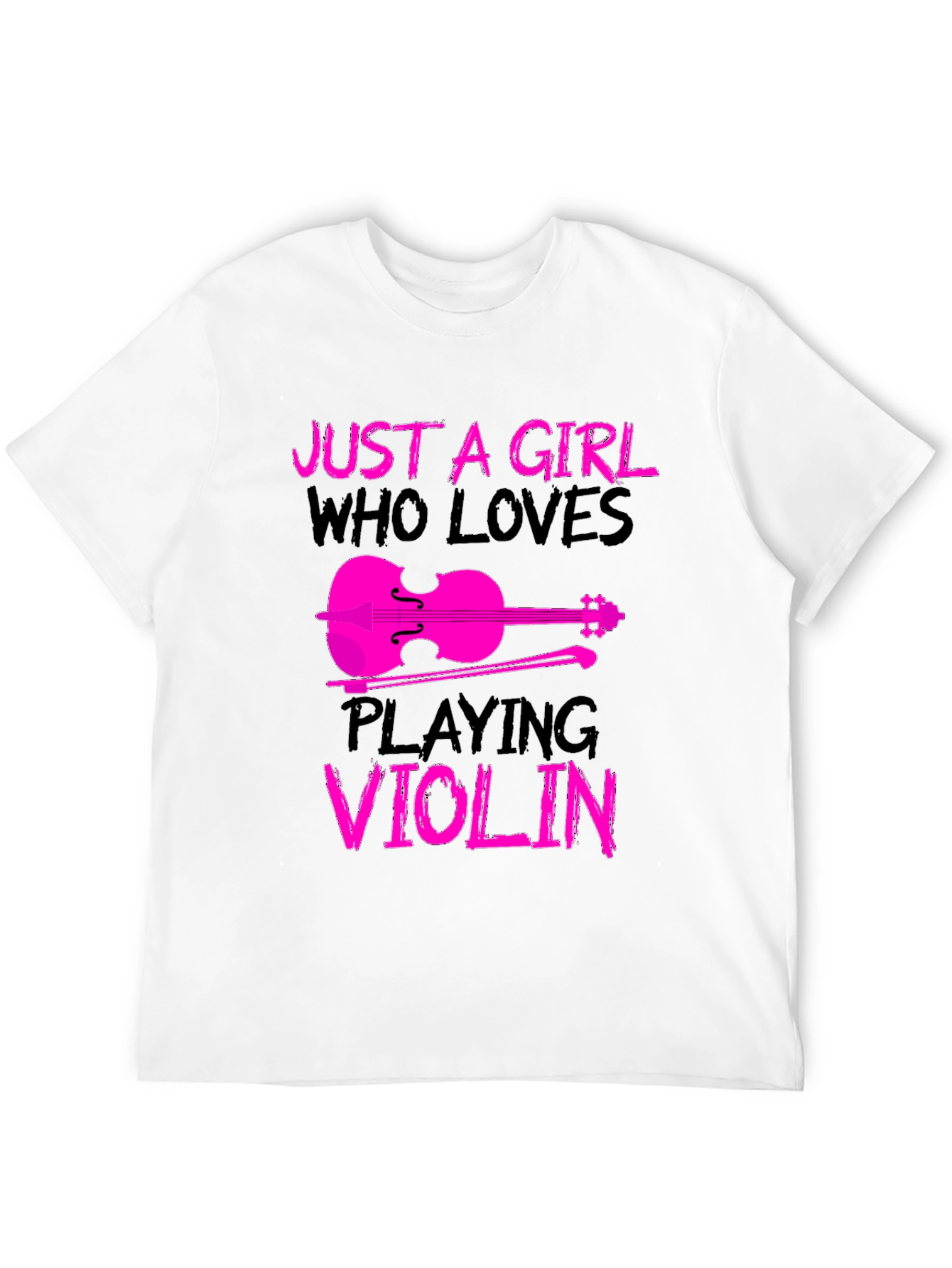 Girl Who Loves Playing Violin T-Shirt