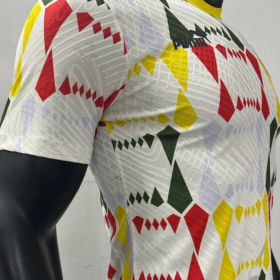 2024 Senegal Special Edition White Player Version Jersey Detail 2