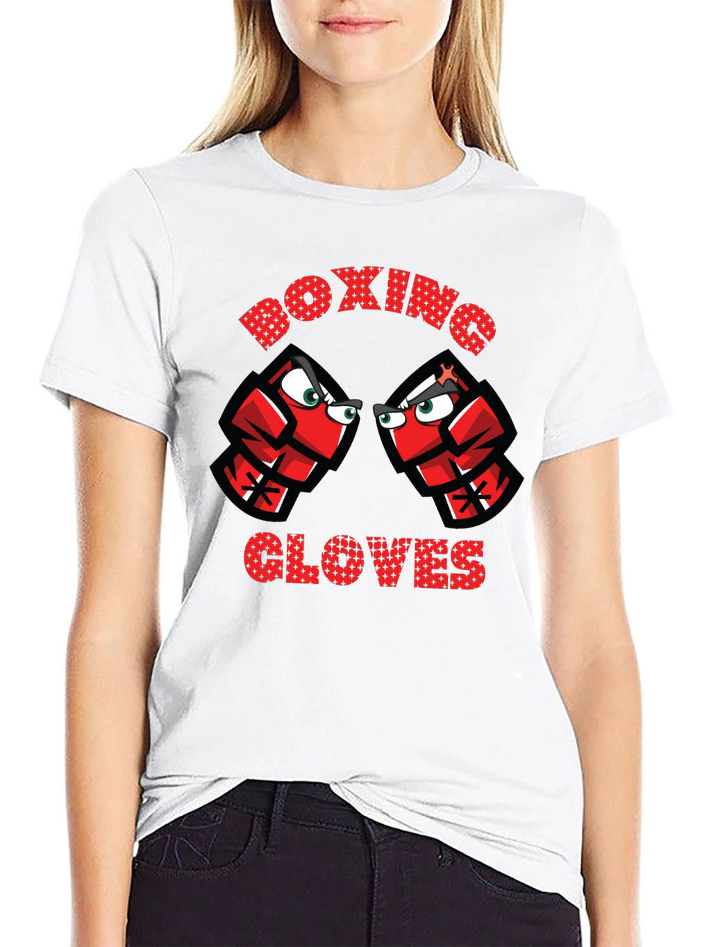 Boxing Gloves Graphic Tee - Punchy Style