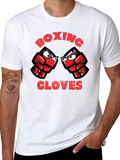 Boxing Gloves Graphic Tee - Punchy Style