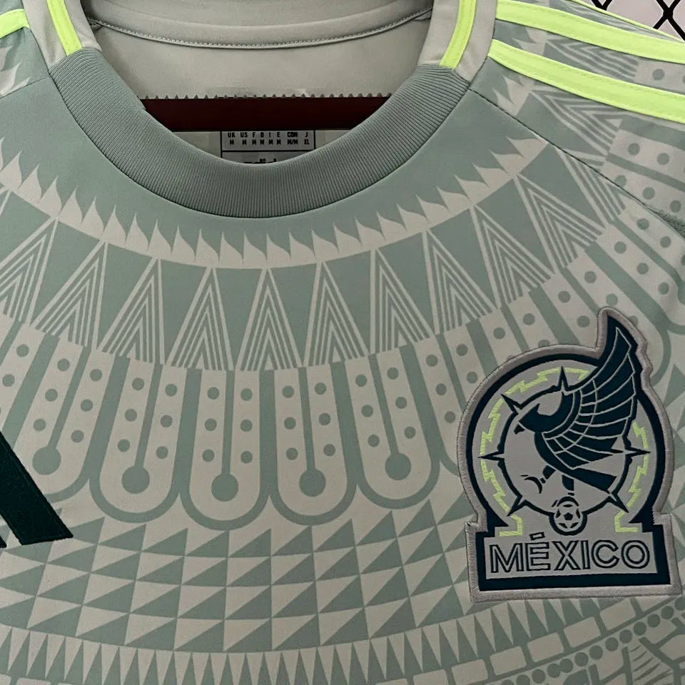 CHICHARITO #14 Mexico 1:1 Quality Away Fans Soccer Jersey 2024/25 ★★ Detail 3
