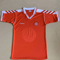 1998 Denmark Home Red Retro Soccer Jersey Item NO.: NAEUDEH1998 Front