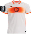 2026/27 NL Away White Fans Soccer Jersey (Have Right Patch 有右臂章 黑底白字） Front
