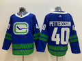 Men's Vancouver Canucks Elias Pettersson #40 Royal Breakaway Player Jerseys