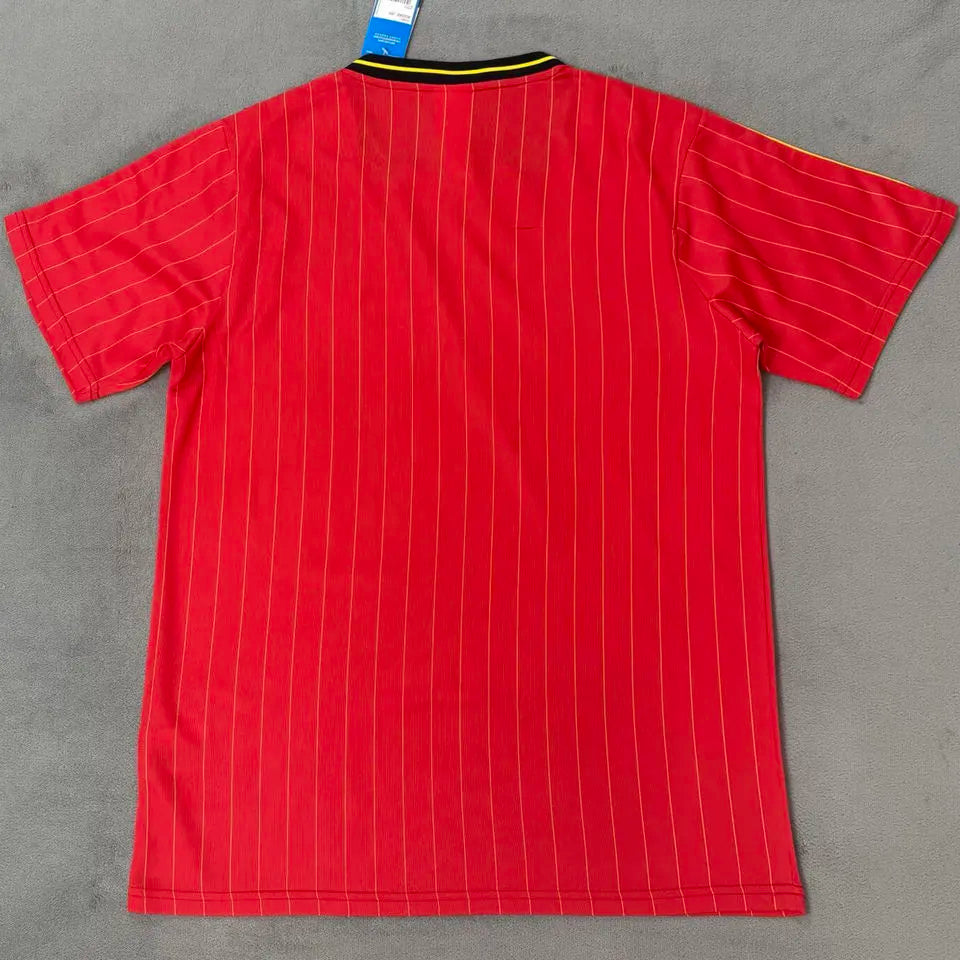 2026/27 Belgium Retro Style Fans Soccer Jersey Back