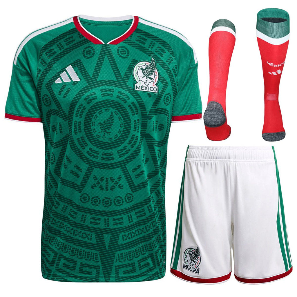 Mexico Home Jersey Full Kit World Cup 2026 - [Super Replica] Front
