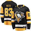 Men's Pittsburgh Penguins Matt Nieto #83 Black Player Game Jerseys