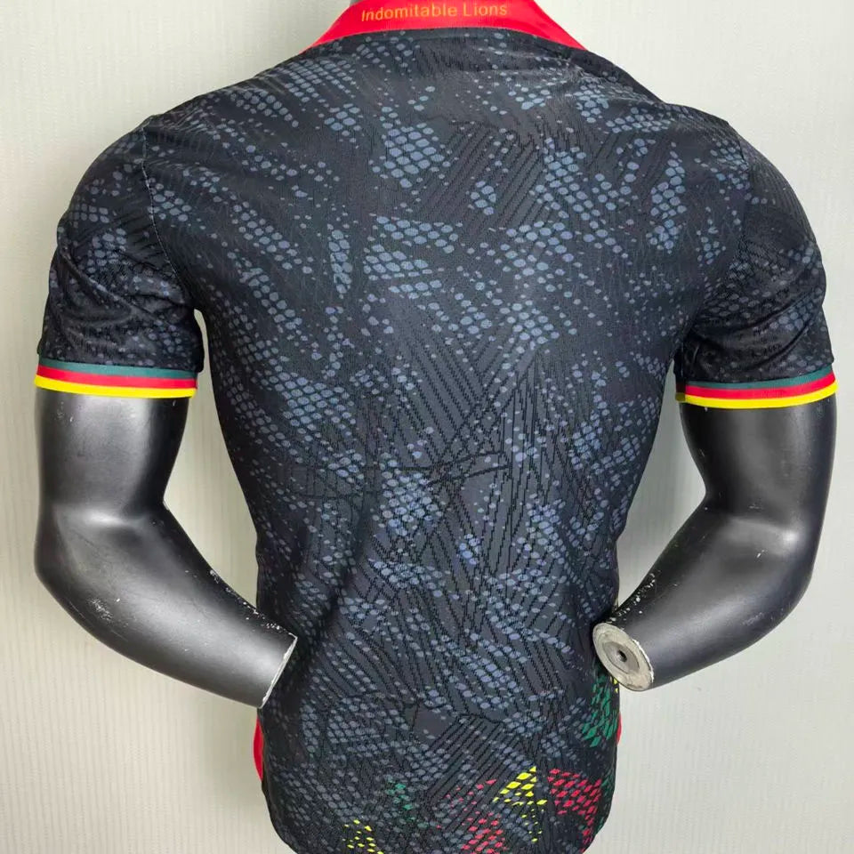 2026/27 Cameroon Third Black Player Version Soccer Jersey Back