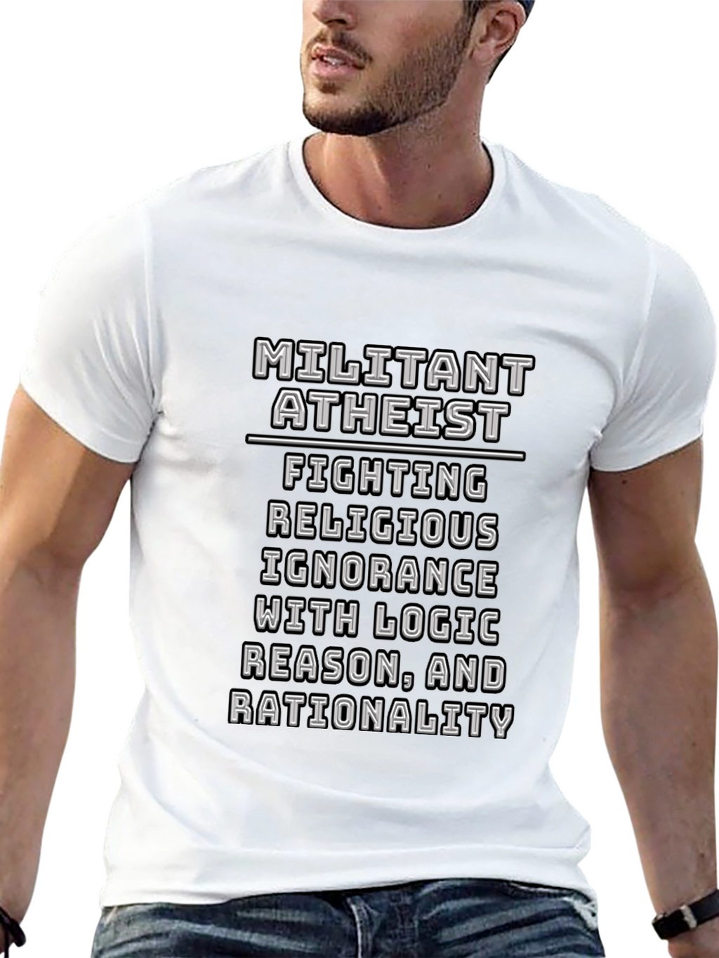 Militant Atheist Logic T-Shirt