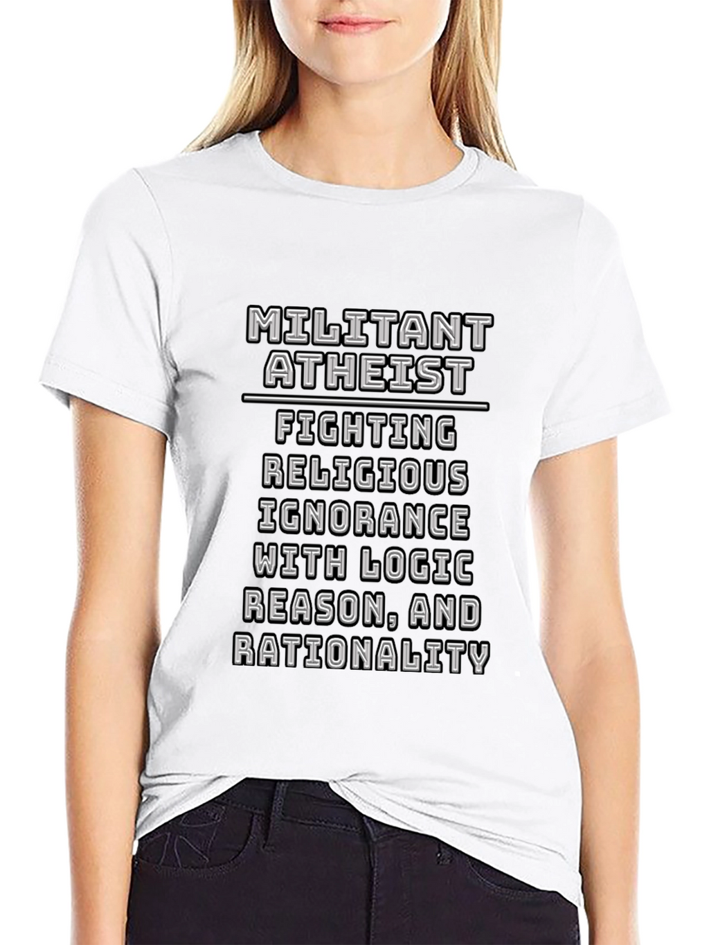 Militant Atheist Logic T-Shirt