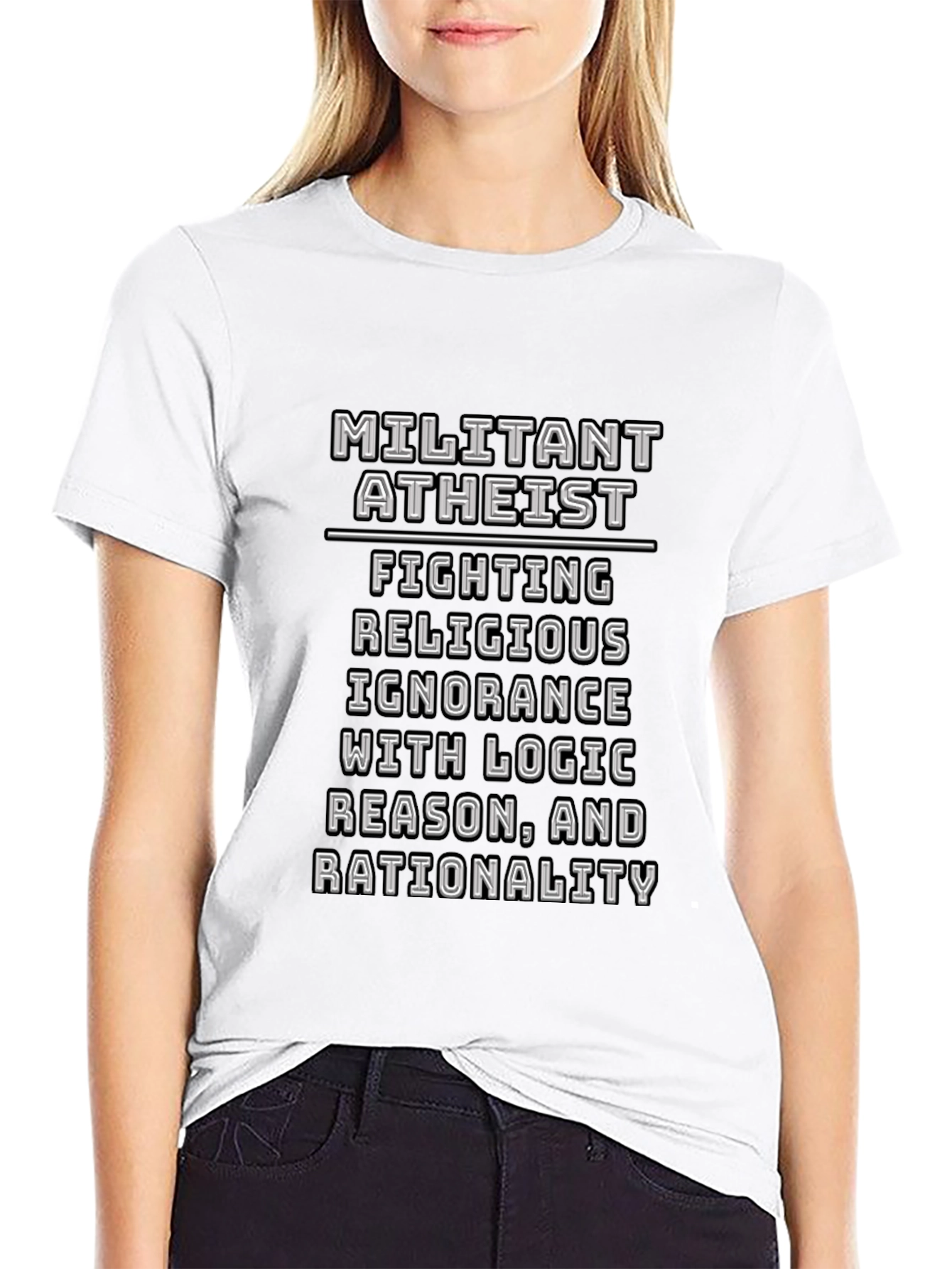 Militant Atheist Logic T-Shirt