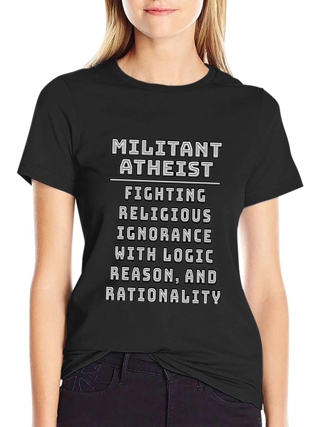 Militant Atheist Logic T-Shirt