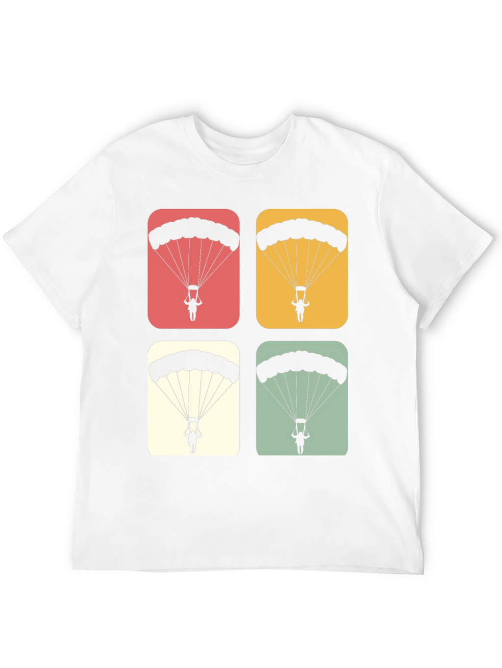 Parachute Retro Style Graphic T-Shirt