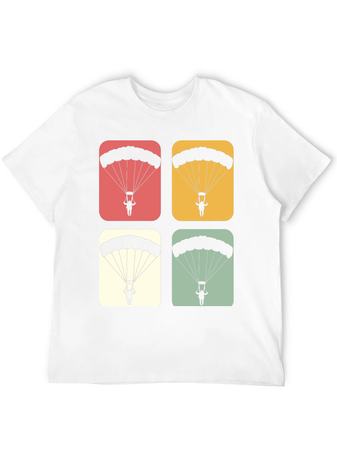 Parachute Retro Style Graphic T-Shirt