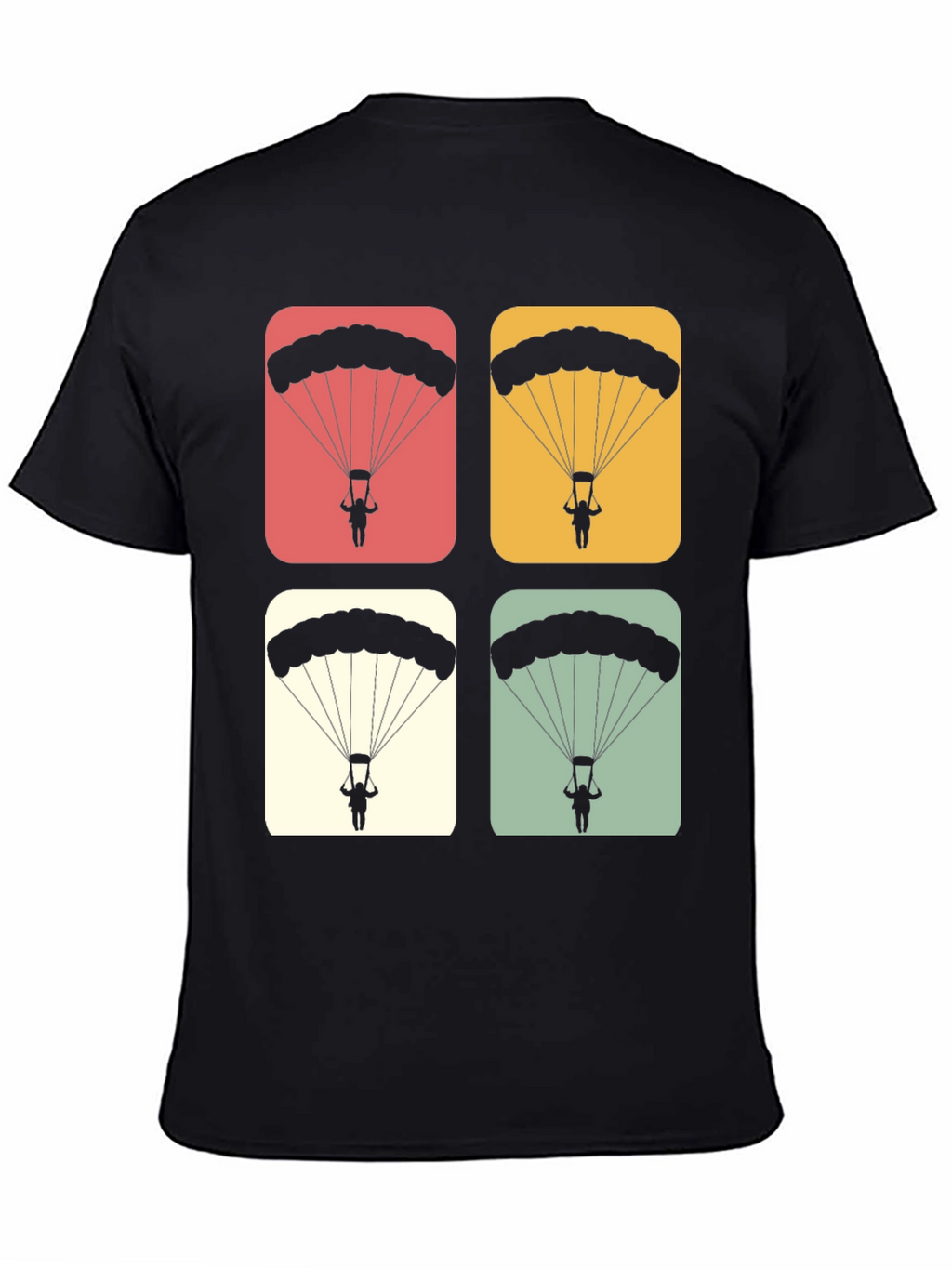 Parachute Retro Style Graphic T-Shirt