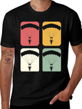 Parachute Retro Style Graphic T-Shirt