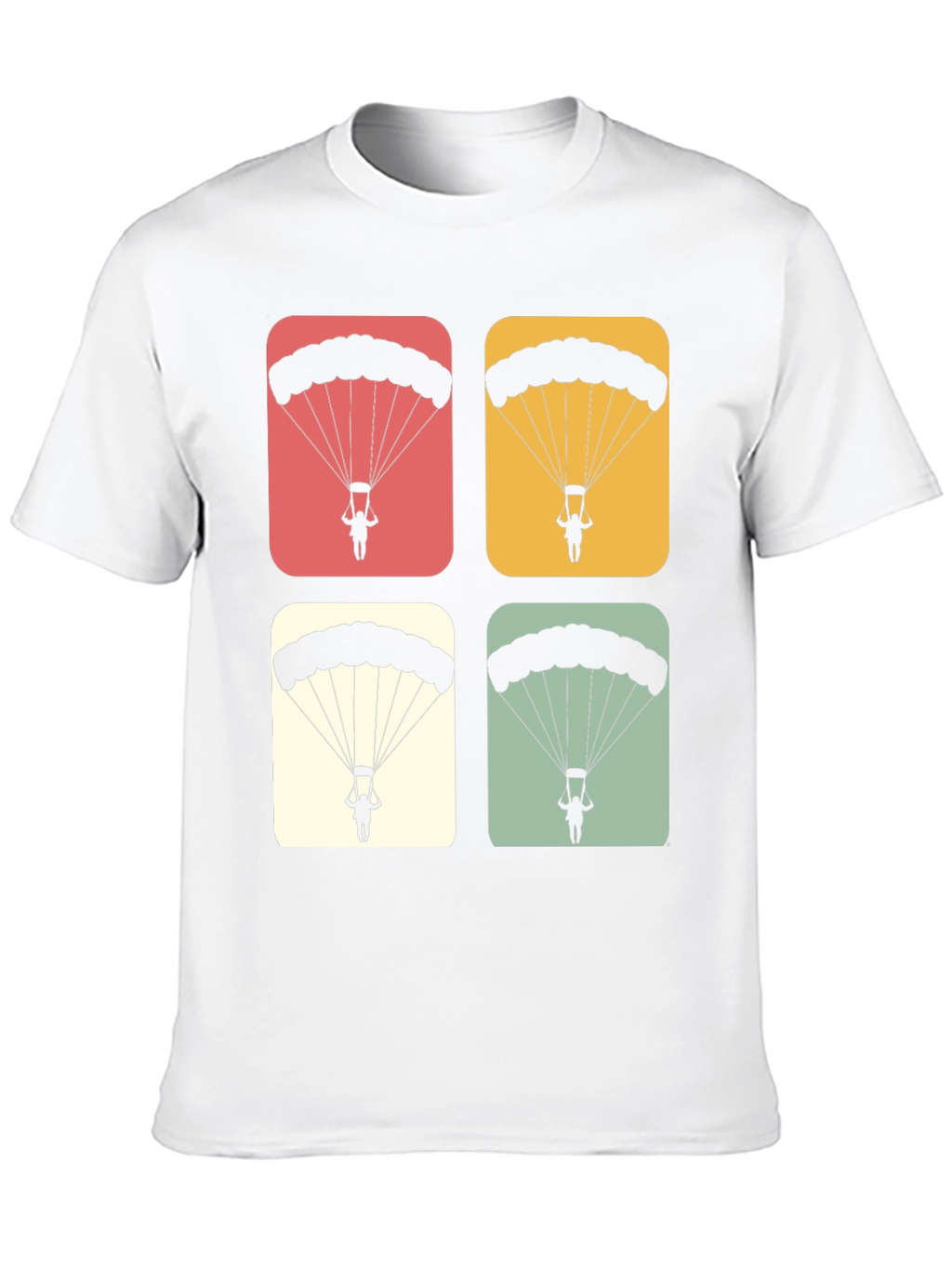 Parachute Retro Style Graphic T-Shirt