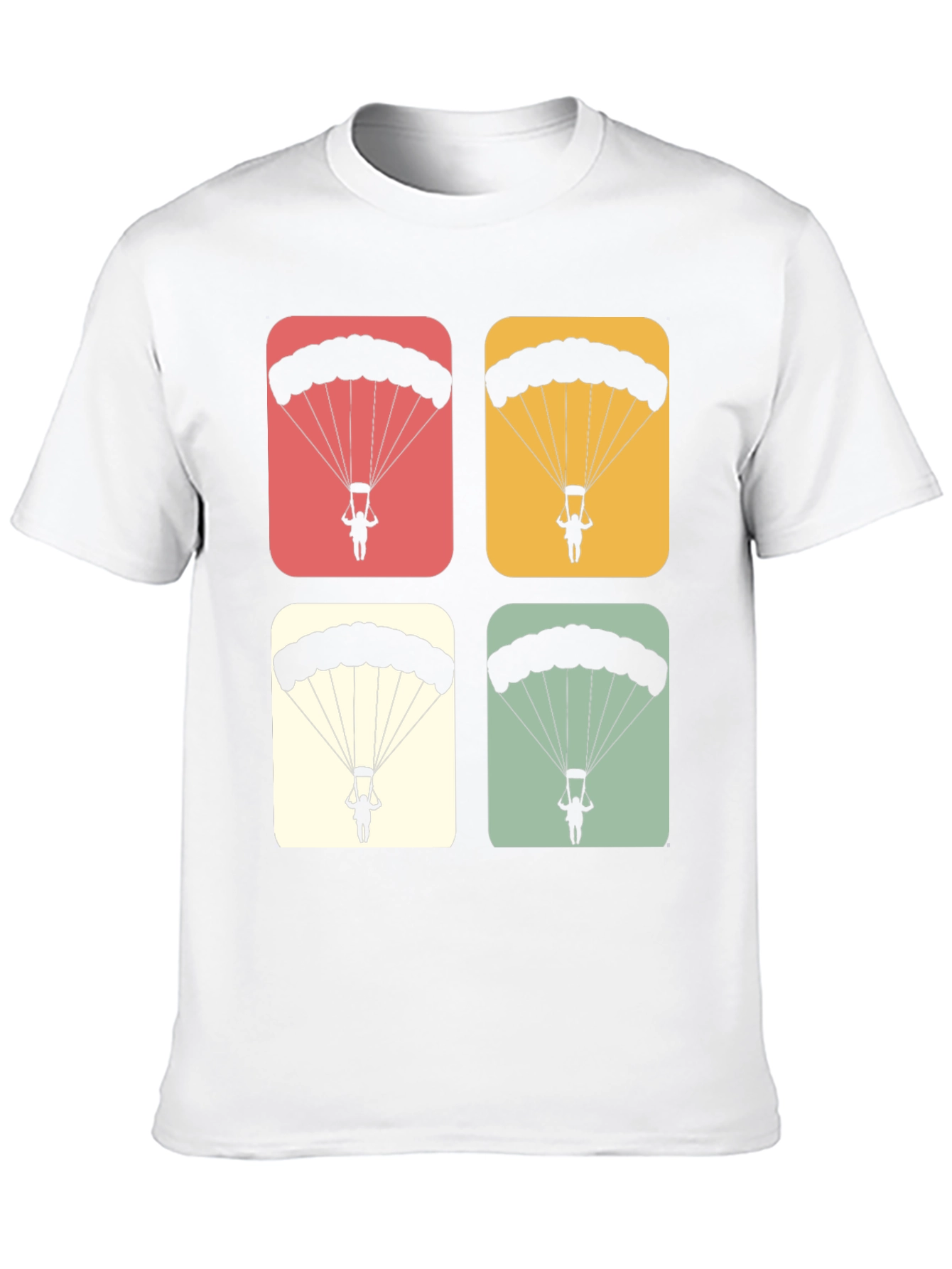 Parachute Retro Style Graphic T-Shirt