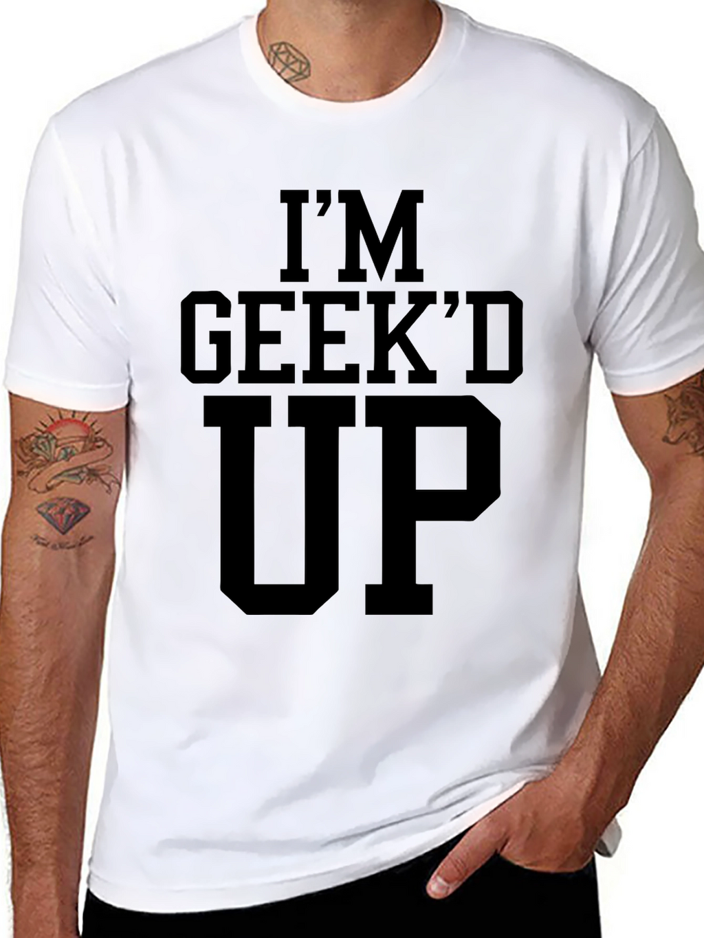 Im Geekd Up Graphic T-Shirt - Mens