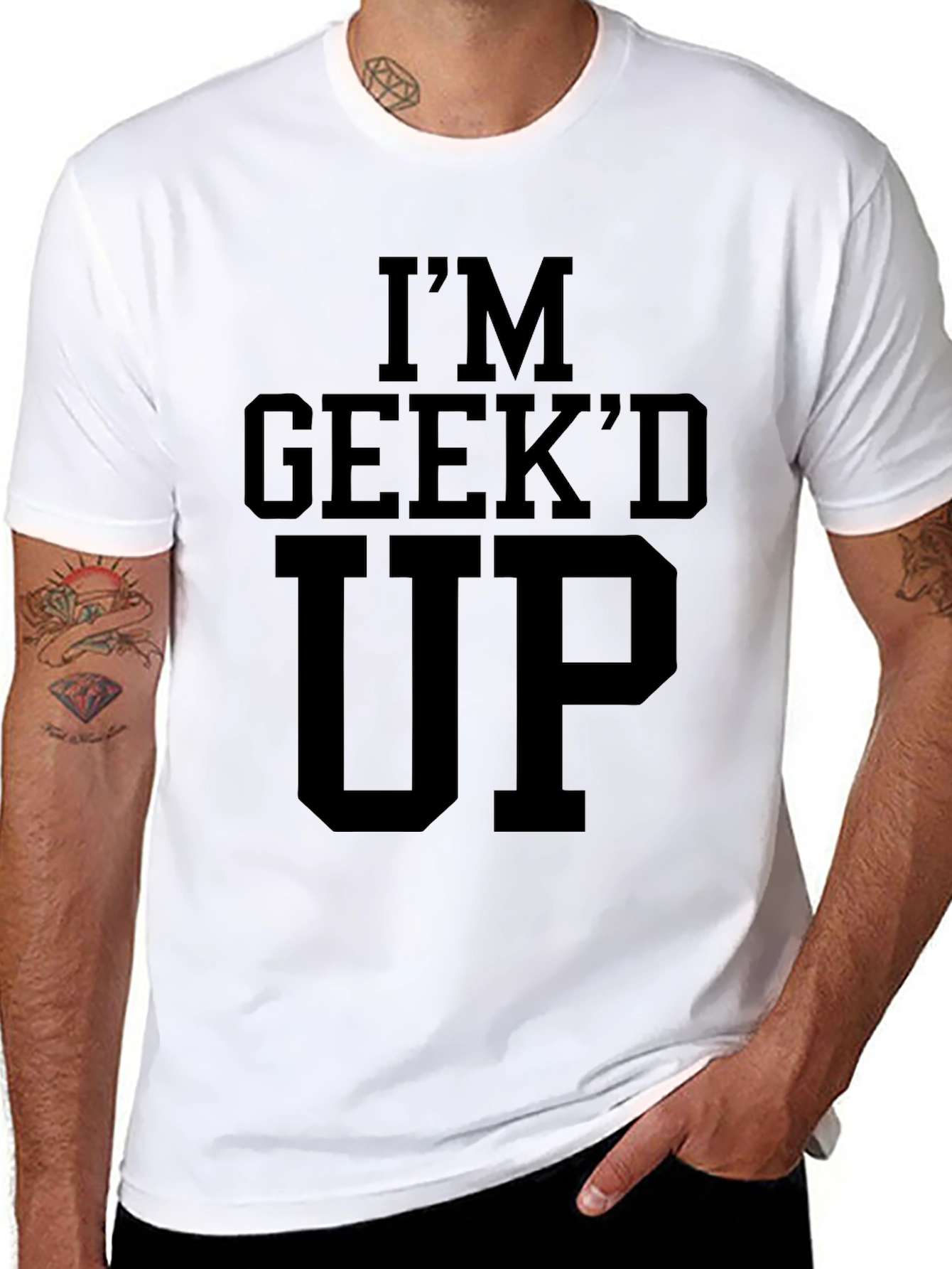 Im Geekd Up Graphic T-Shirt - Mens
