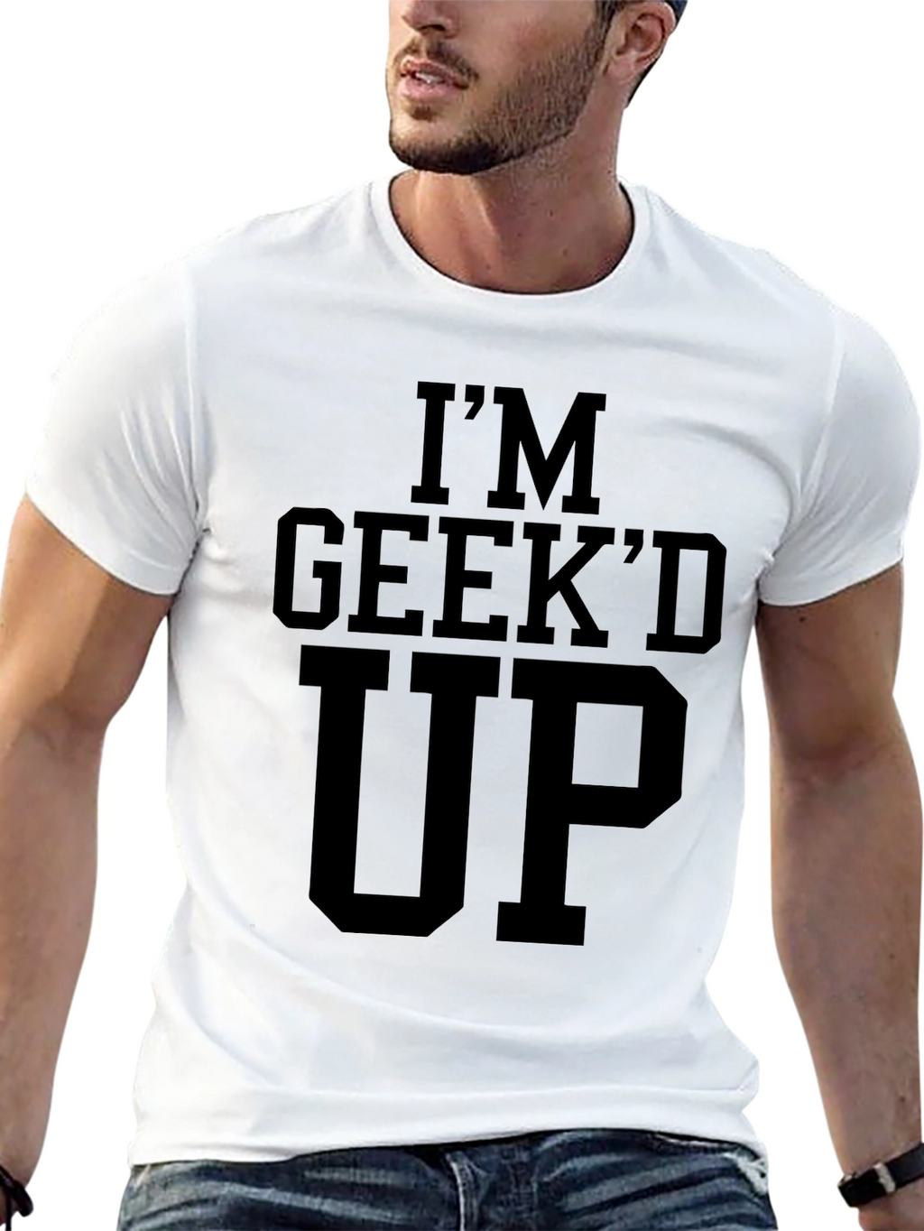 Im Geekd Up Graphic T-Shirt - Mens