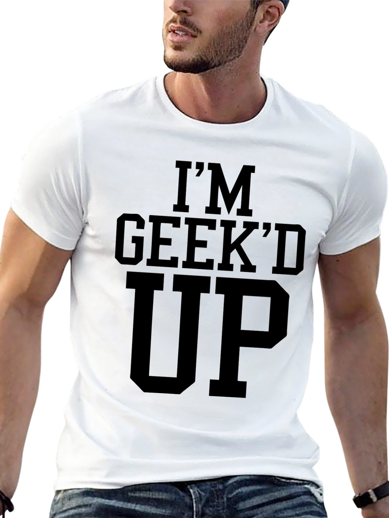 Im Geekd Up Graphic T-Shirt - Mens