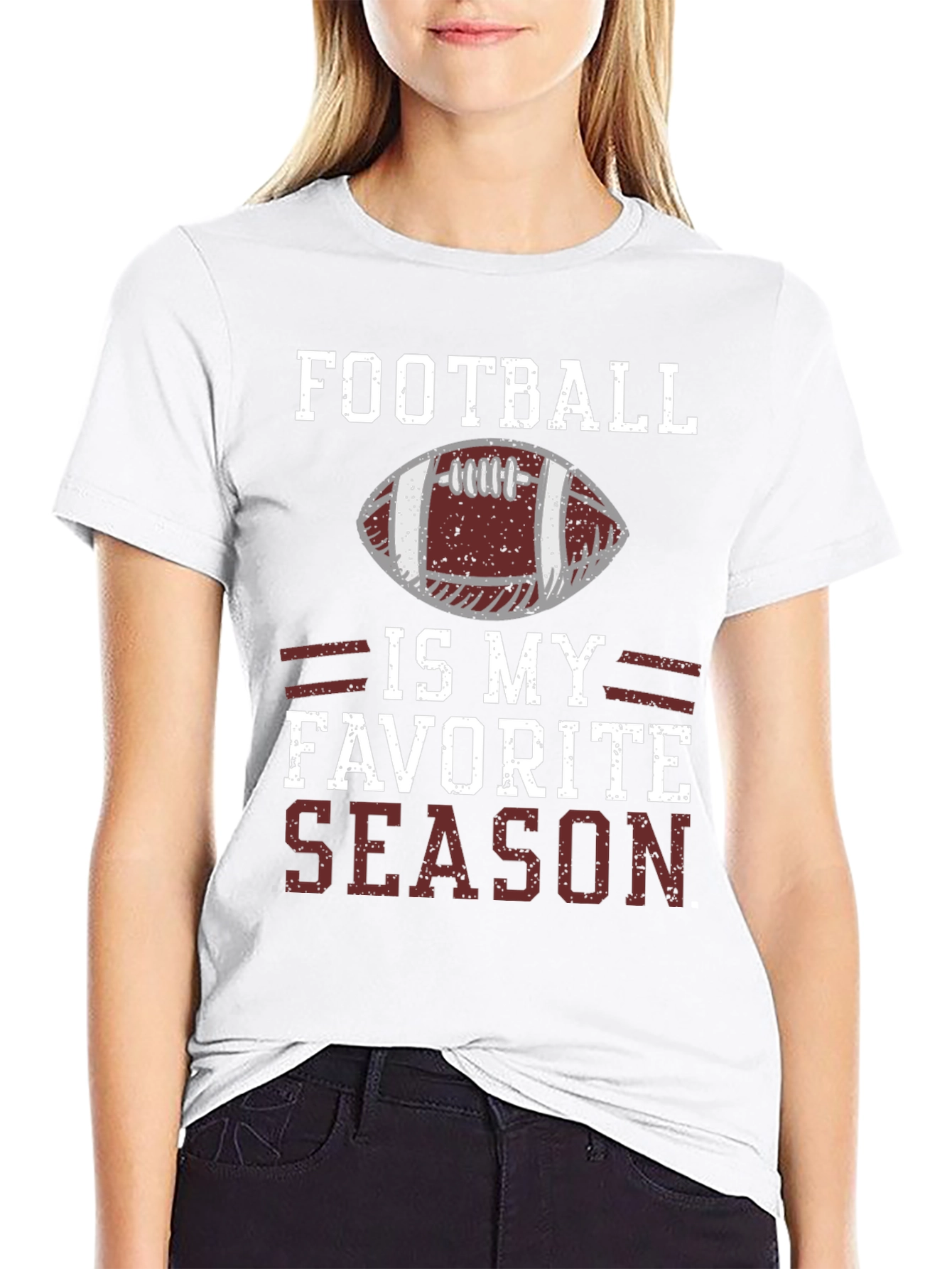 Football Is My Favorite Season Graphic Tee