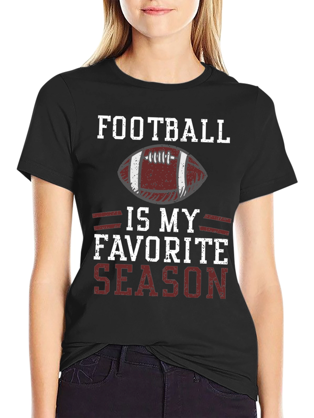 Football Is My Favorite Season Graphic Tee