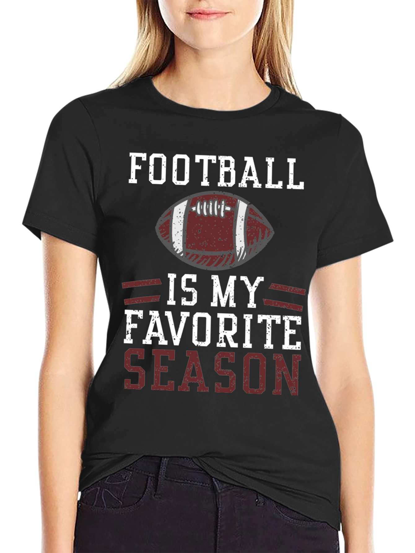 Football Is My Favorite Season Graphic Tee