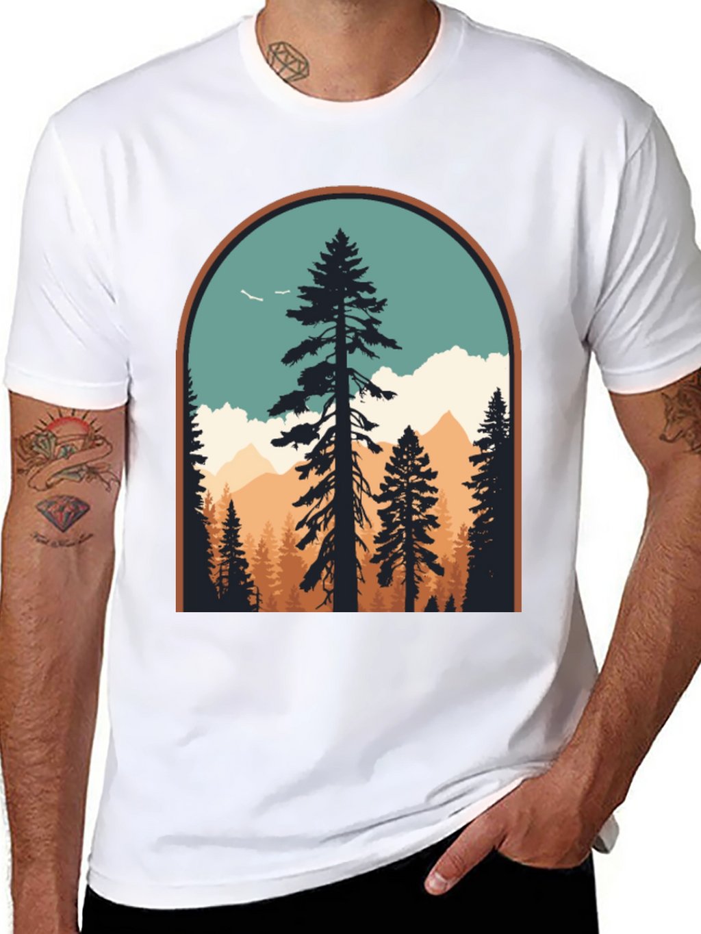 Mountain Pines Graphic Tee - Adventure Ready