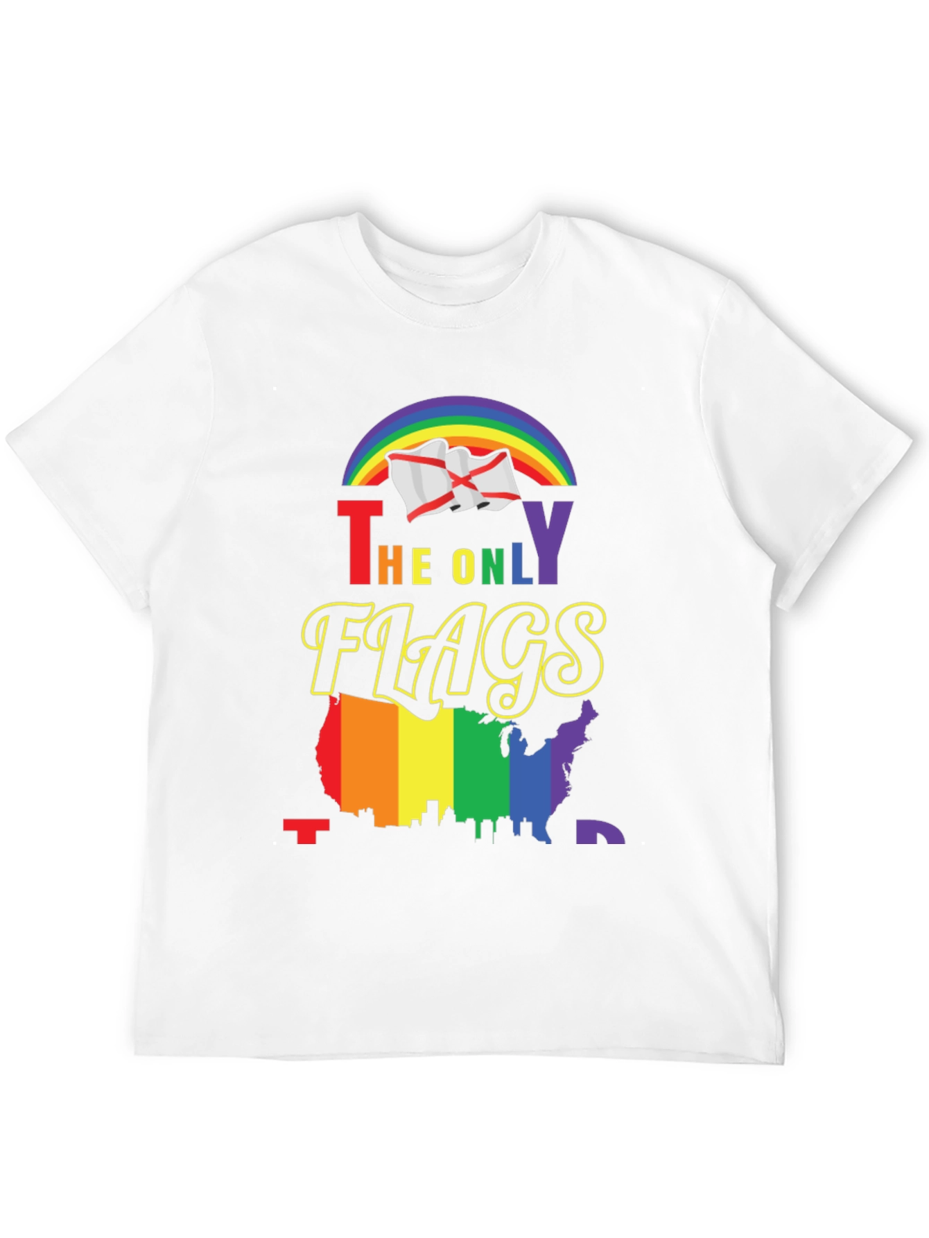Pride Flags Graphic T-Shirt