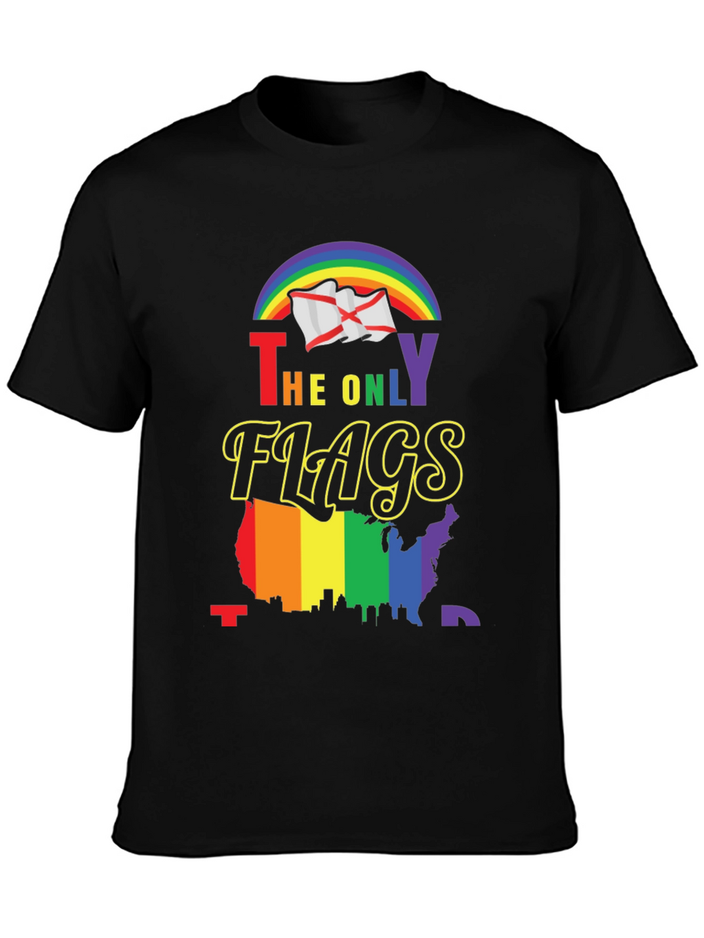 Pride Flags Graphic T-Shirt
