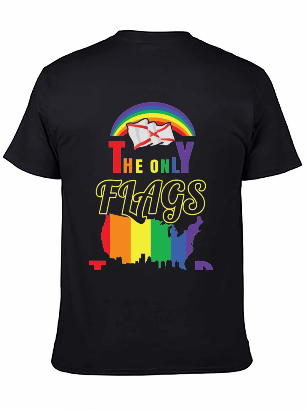Pride Flags Graphic T-Shirt