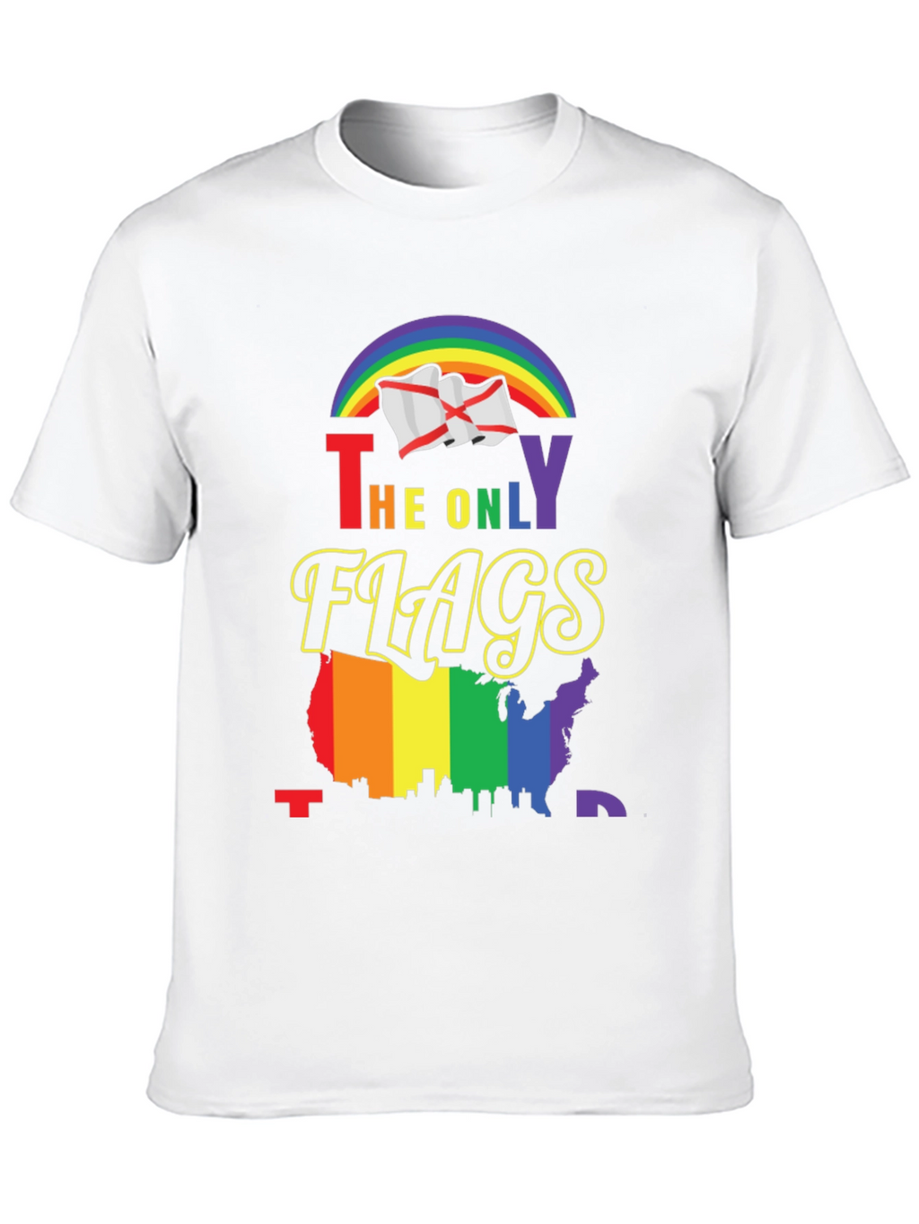 Pride Flags Graphic T-Shirt