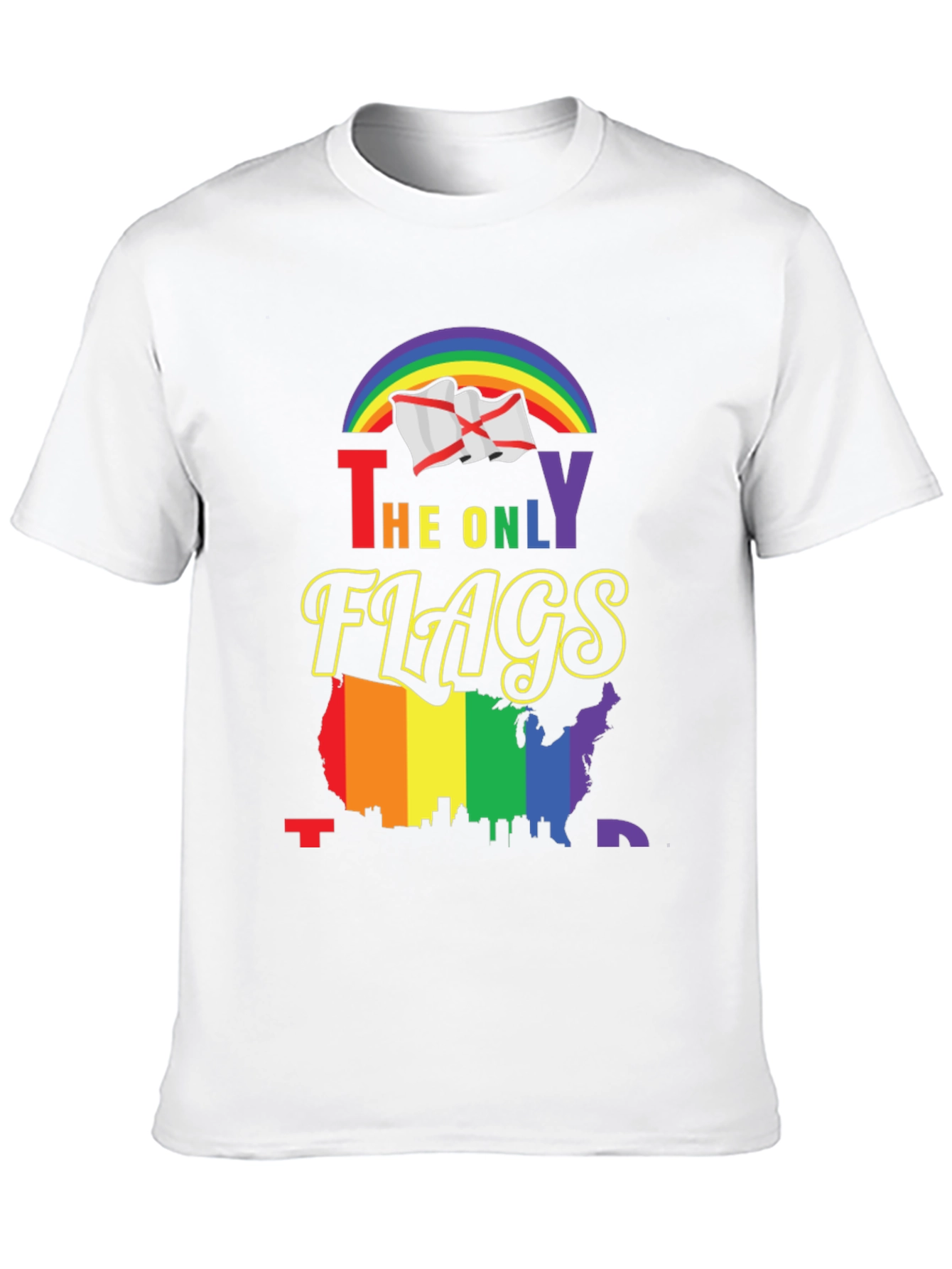 Pride Flags Graphic T-Shirt