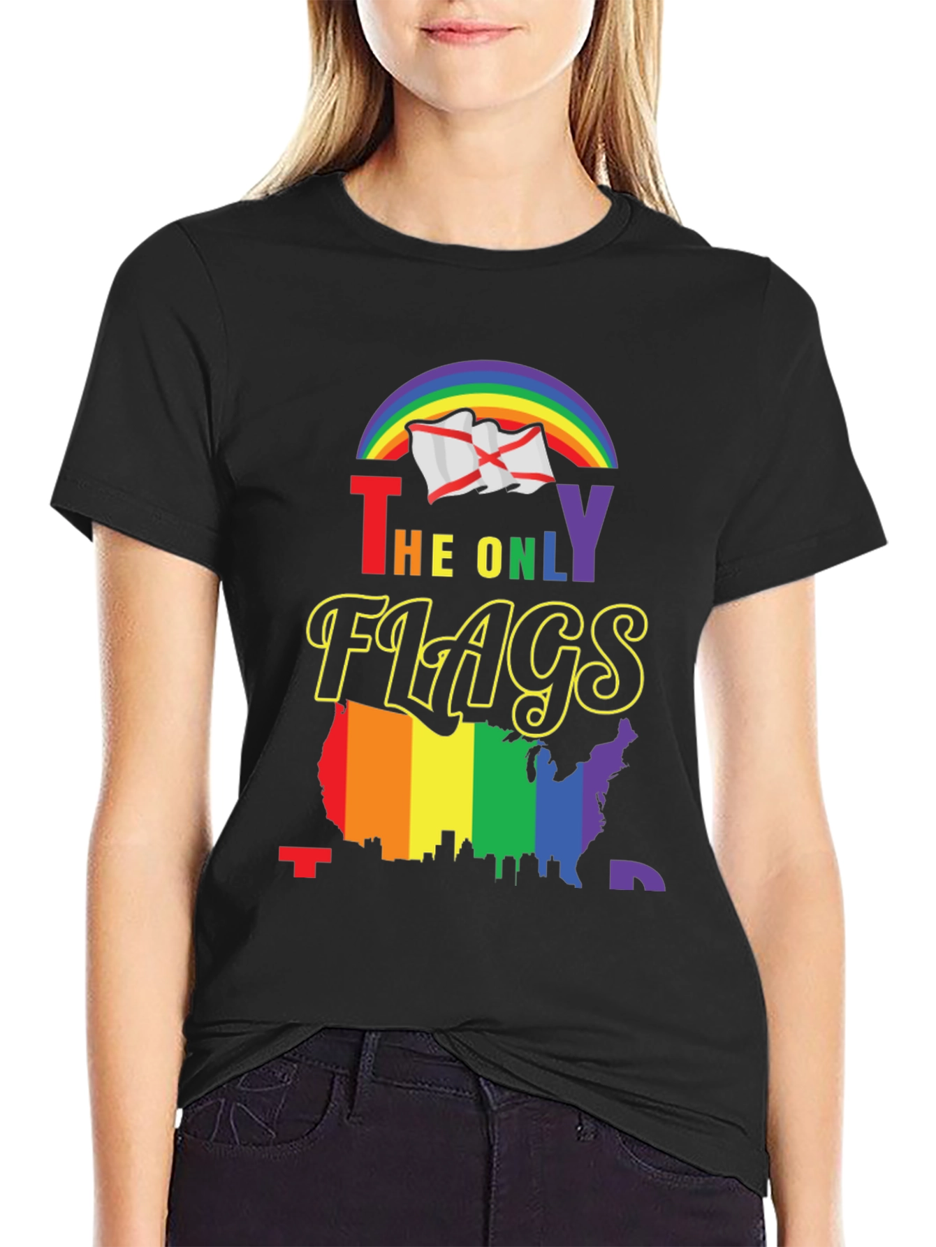 Pride Flags Graphic T-Shirt