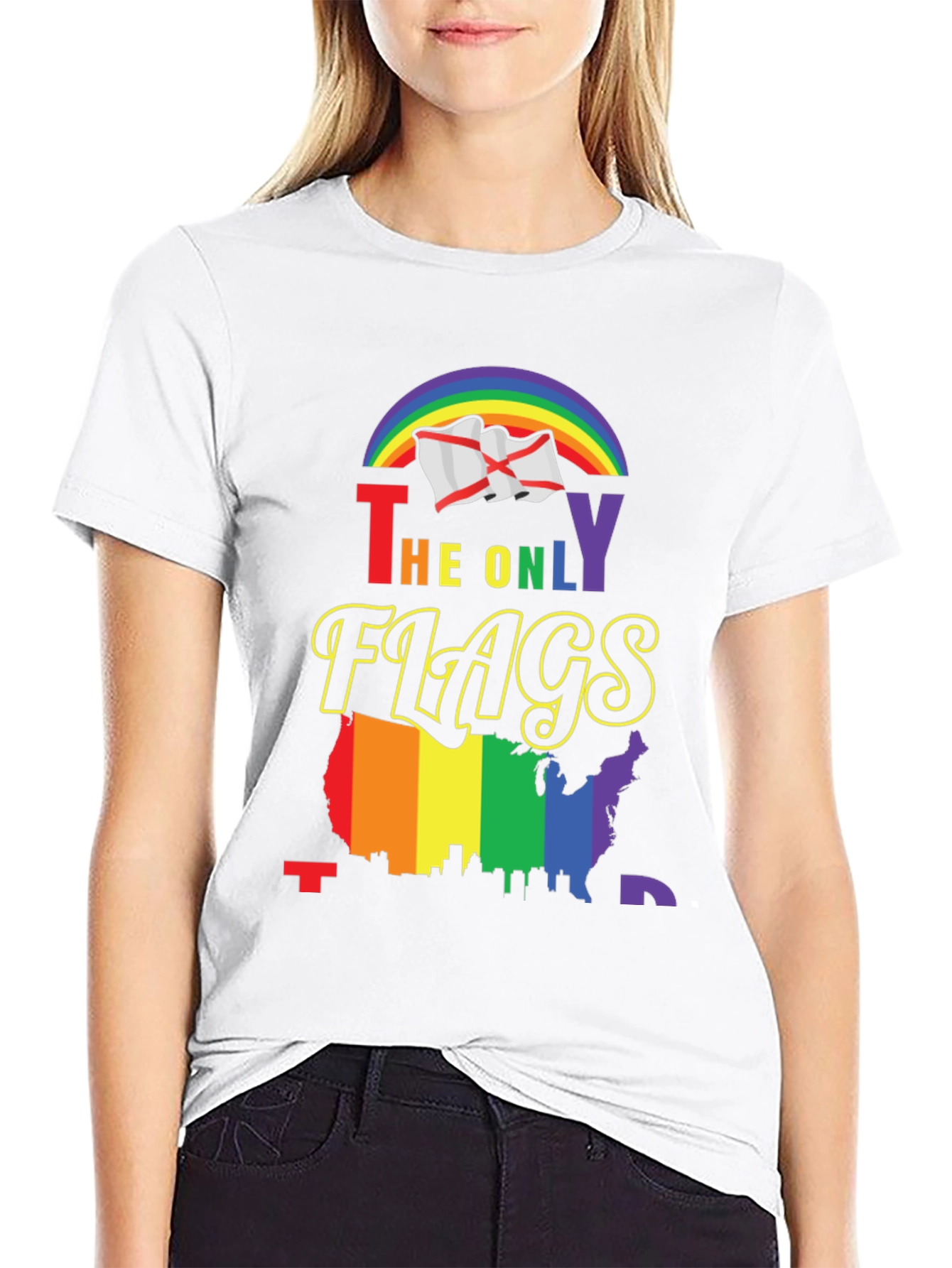 Pride Flags Graphic T-Shirt