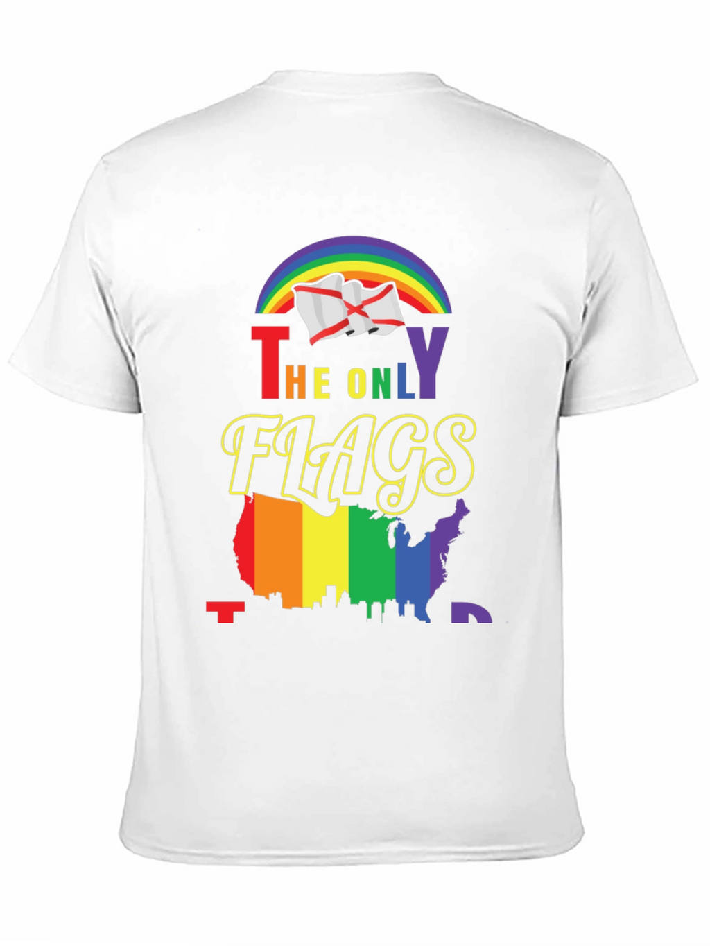 Pride Flags Graphic T-Shirt