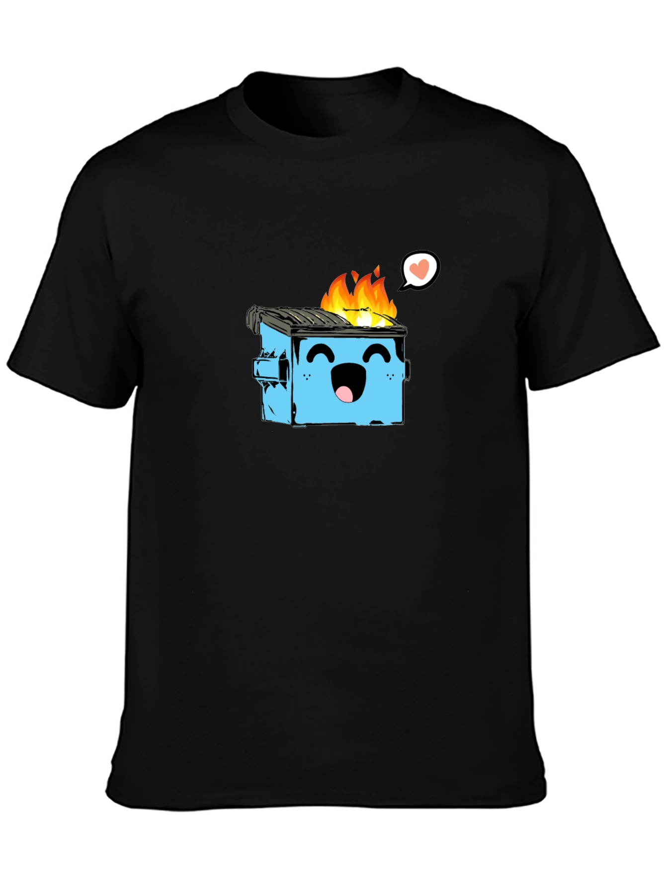 Dumpster Fire T-Shirt - Funny Graphic Tee