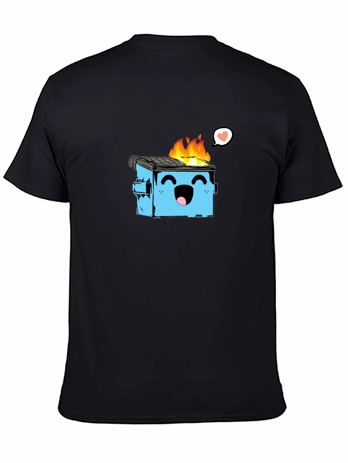 Dumpster Fire T-Shirt - Funny Graphic Tee