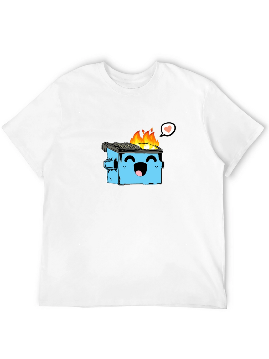 Dumpster Fire T-Shirt - Funny Graphic Tee