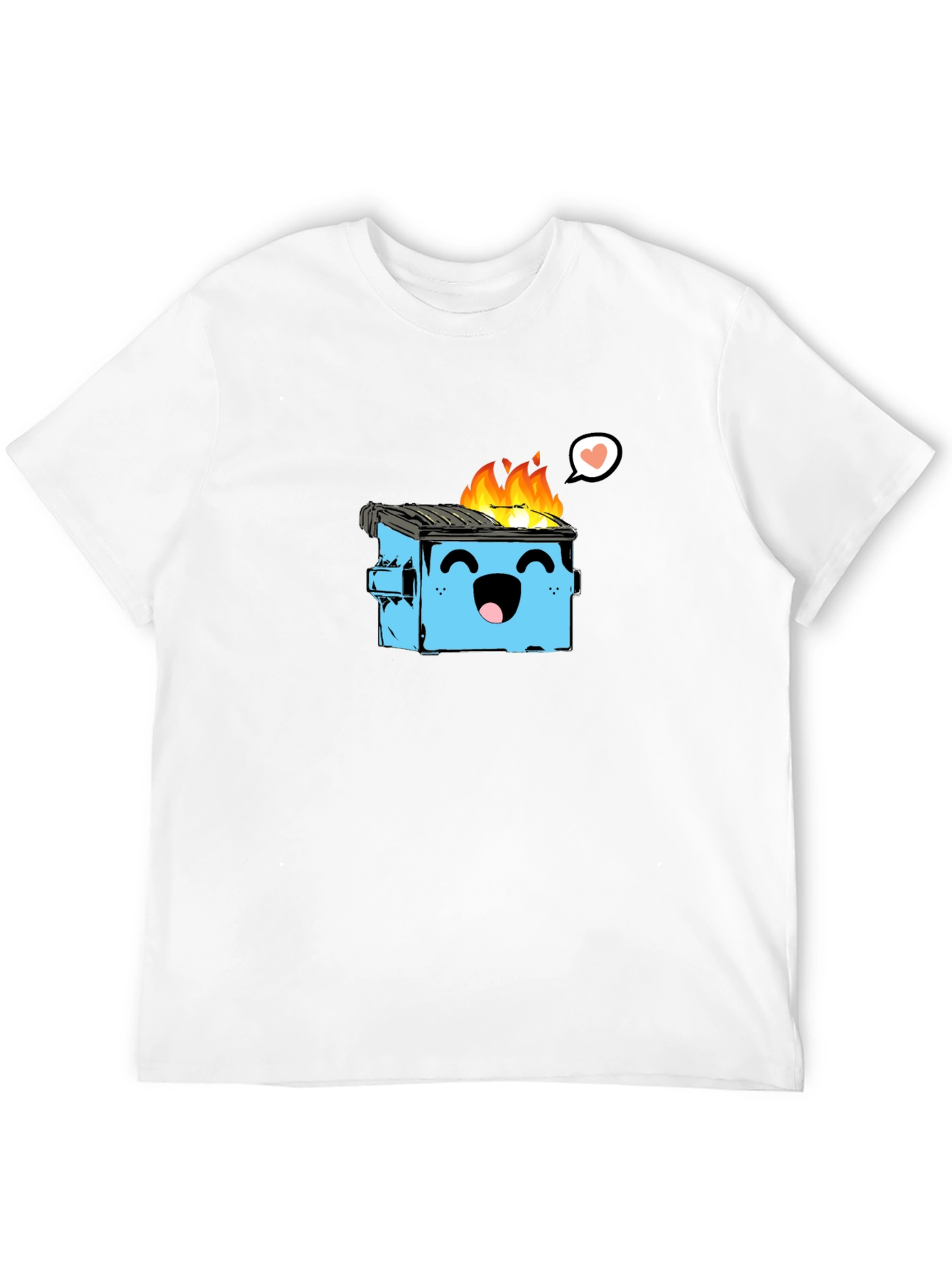 Dumpster Fire T-Shirt - Funny Graphic Tee