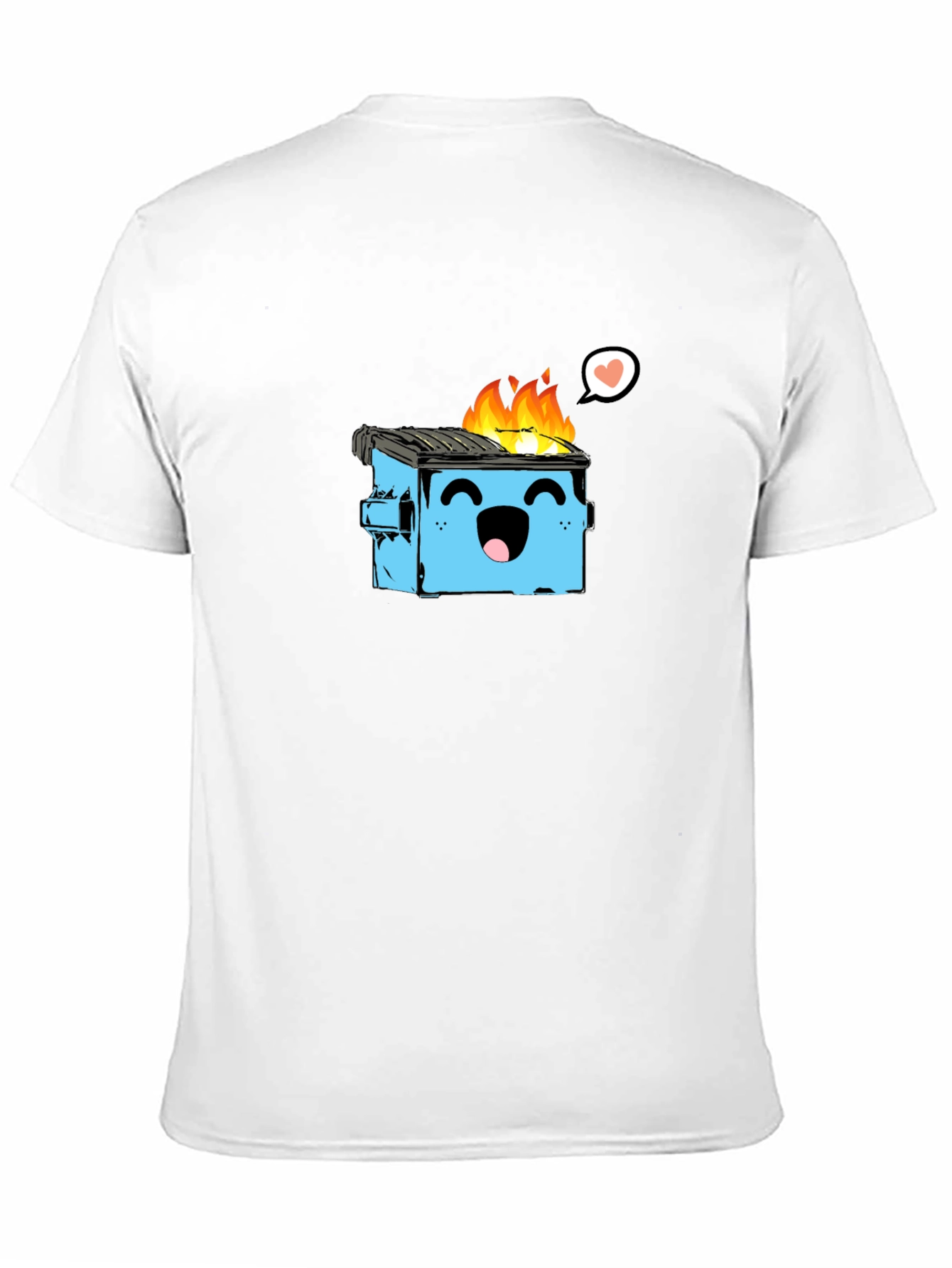 Dumpster Fire T-Shirt - Funny Graphic Tee