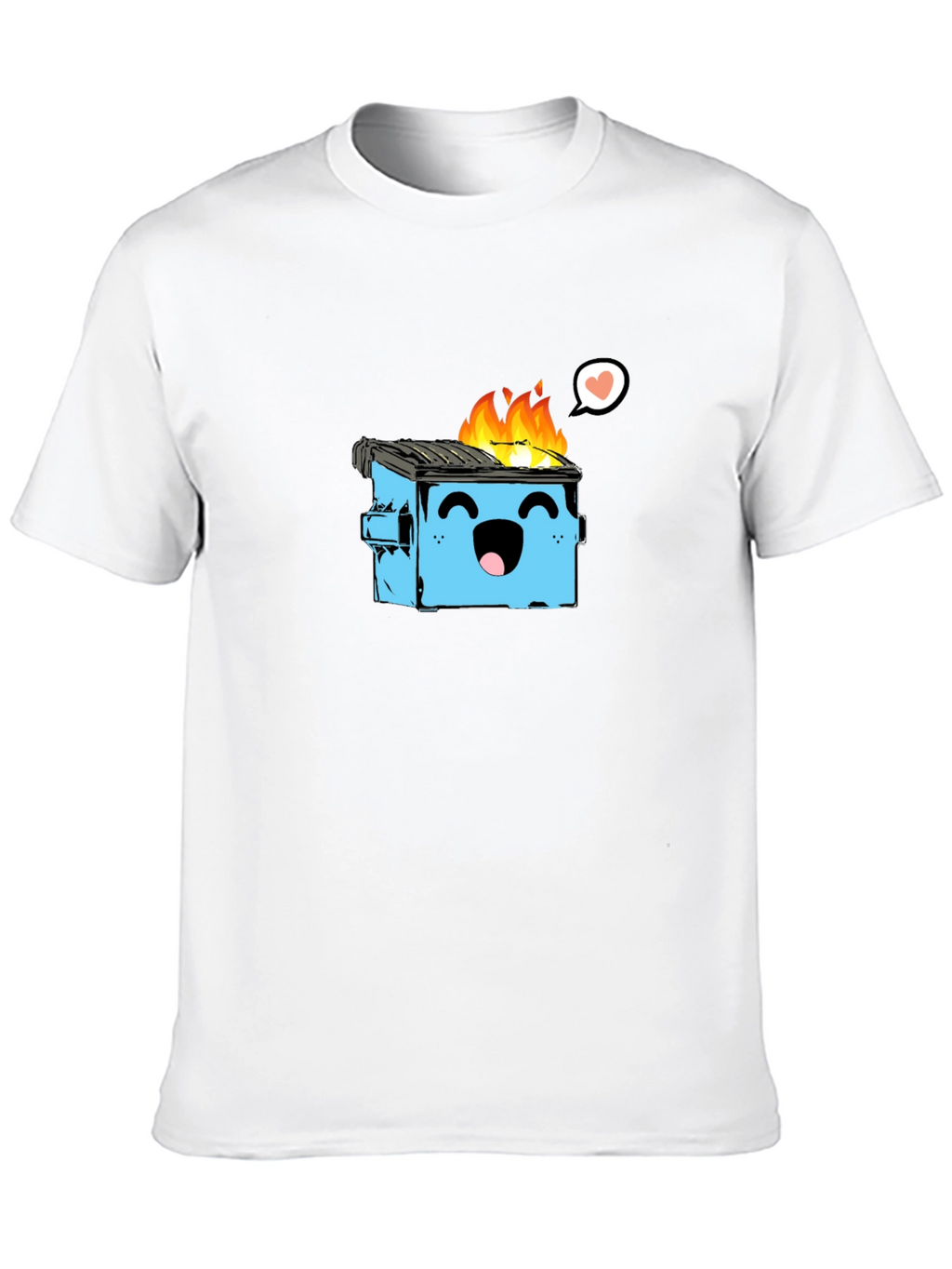 Dumpster Fire T-Shirt - Funny Graphic Tee
