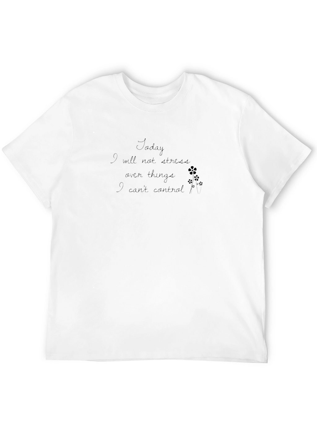 Relaxed Fit T-Shirt - Stress Less Design